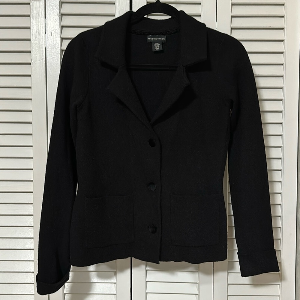Adrienne Vittadini Sweater Jacket - Size XS